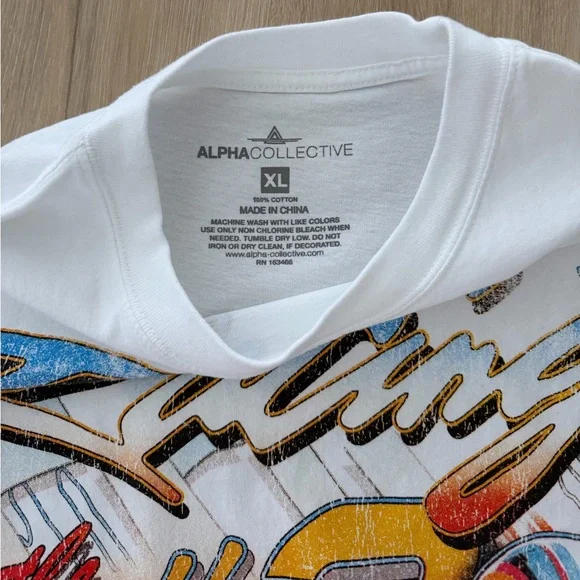 AlphaCollective Racing T-Shirt Size XL - Picture 2 of 3